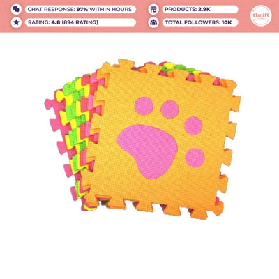 Assorted Puzzle Mat Rubber (15 packs in one box)