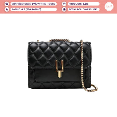 Humble Burten Hyde Alma Quilt Messenger Bag for Women Trendy Handbag for Girls Leather