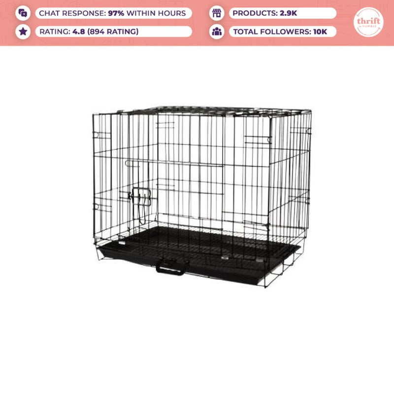 Collapsible Pet Cage Single Door
