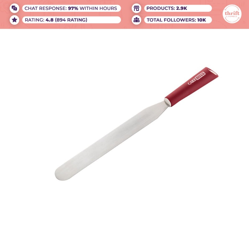 Humble Cake Boss Icing Spatula for Baking Stainless, Kitchenware, Bakery Accessories 10inch(25.4cm)