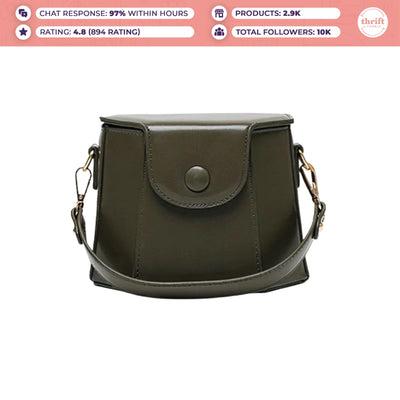 Humble Burten Hyde Azure Box Bag for Women Trendy Small Slingbag Handbag for Girls Ladies Leather