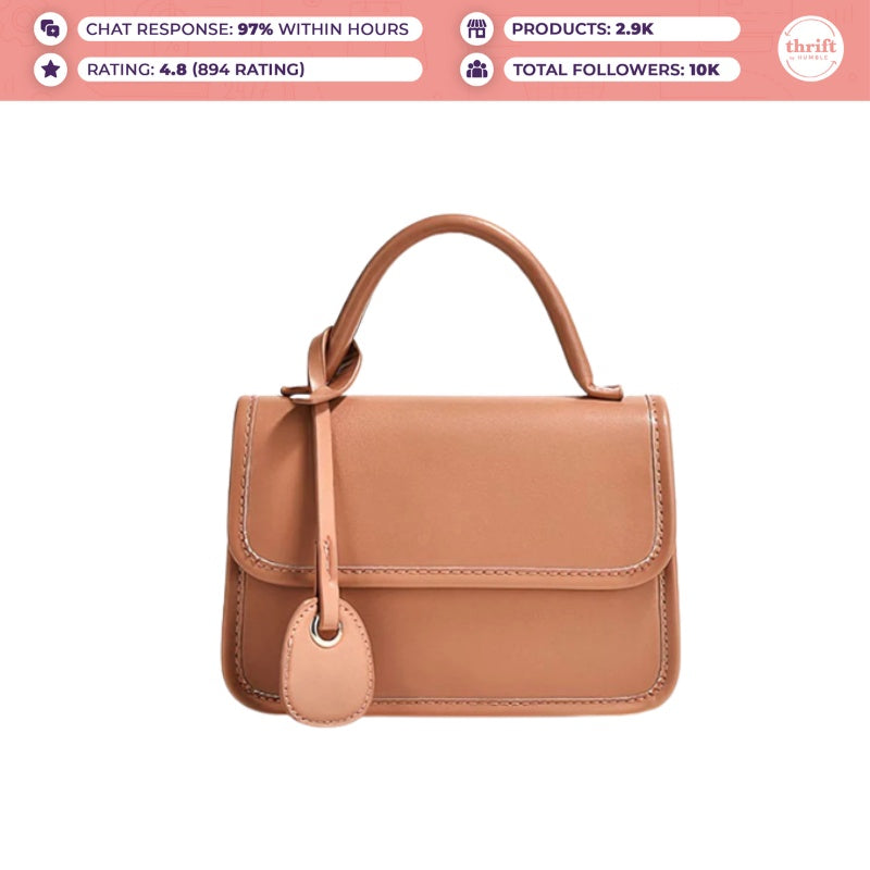 Humble Burten Hyde Amara Flap Satchel Bag for Women Trendy Small Handbag Messenger Bag for Ladies