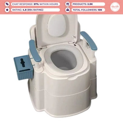 HUMBLE Portable Urinal Toilet Bowl Chair
