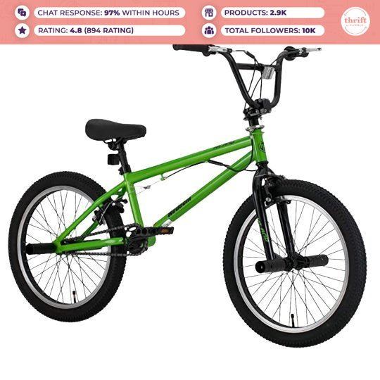 Hiland BMX Bike for Kids 20" HIFR039