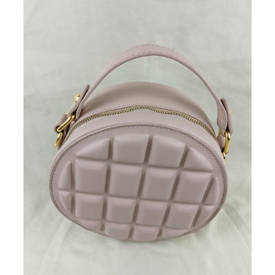 Humble Burten Hyde Rosa Round Messenger Bag Trendy Slingbag for Girls Leather Good Quality Aesthetic