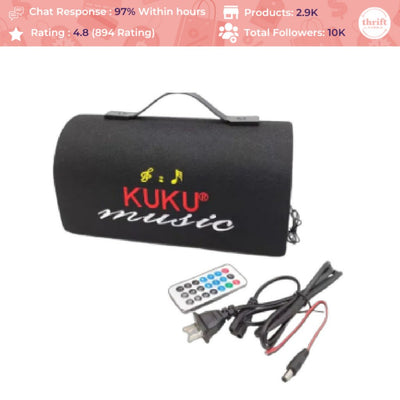 Kuku Portable Speaker (K-102) with Free Mic