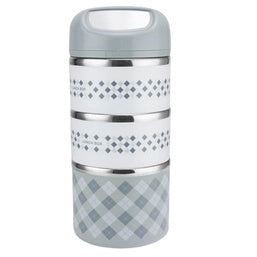 Portable Stainless 3-Layer Thermal Lunch Box