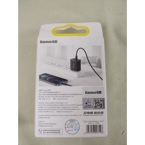 Baseus 20W U+C Quick Charger Support