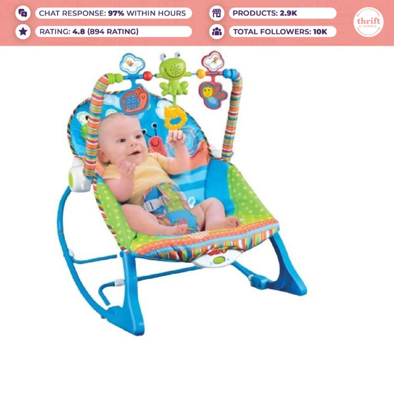 IBaby Infant to Toddler Fast Sleep Baby Rocker