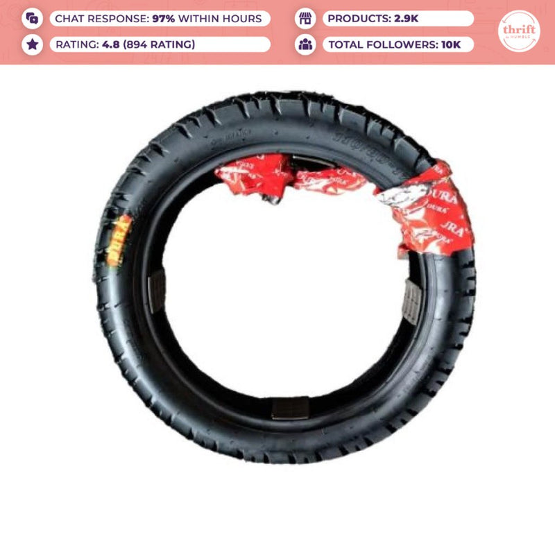 Dura Tires Tubeless 110/80-17TL (1137)