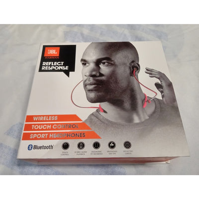Humble -Original JBL Reflect Response Wireless, Touch Control, Sport Headphones, Red