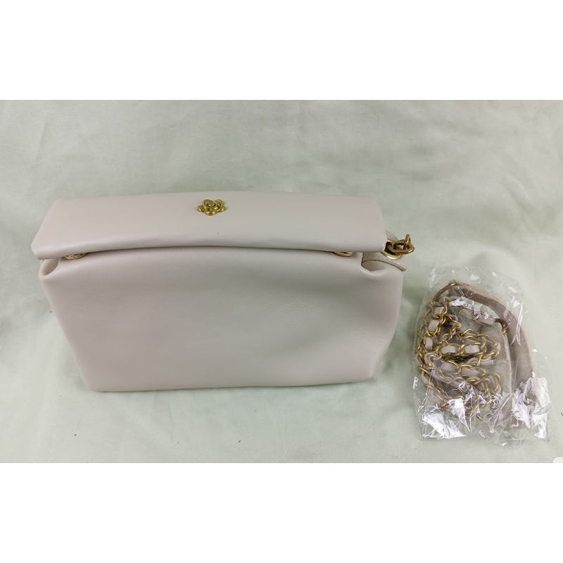 Humble Burten Hyde Sierra Messenger Bag for Women Trendy Slingbag for Girls Leather Aesthetic White