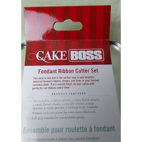 Humble Cake Boss Fondant Ribbon Cutter Set for Baking Cake Making Bakewares Baking Needs