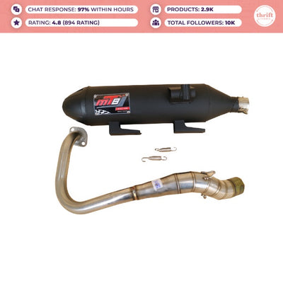 HUMBLE Motorcycle Exhaust Pipe for Honda Click 150 V.3