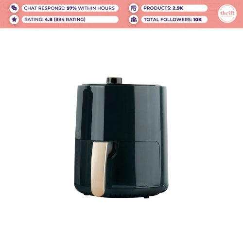 HUMBLE Goodway Turbo Air Fryer 1200w 2.5L (New and Unsealed Product with Repackaged Box)