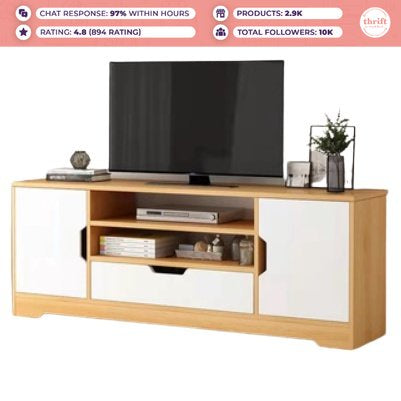 HUMBLE - TV Cabinet with Drawer (120cm)
