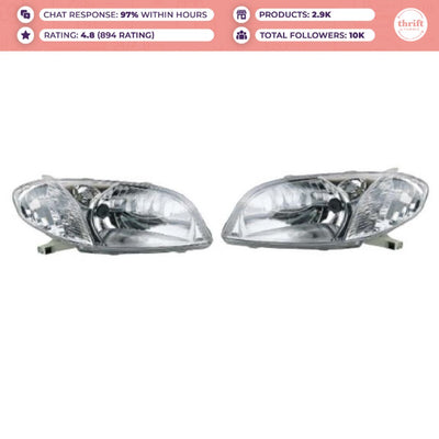 Depo Auto Lamp (Left And Right) for Vios 03