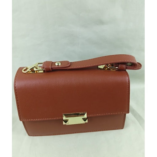 Humble Burten Hyde Pepin Square Top Handle Bag Trendy Slingbag Handbag Chainstrap Leather Aesthetic