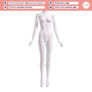 HUMBLE Female Full Body Headless Mannequin