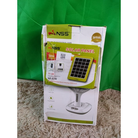 Humble NSS Multi-Functional Fan with Solar Panel
